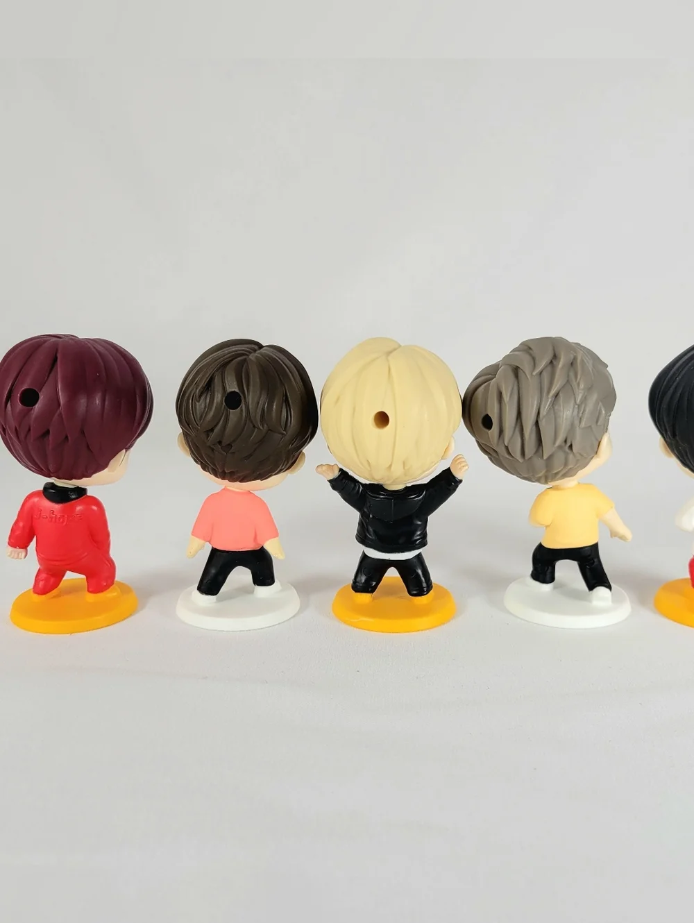 BTS TinyTan Figures McDonald's Happy Meal 2025 Collectible Cake Toppers Lot of 5
